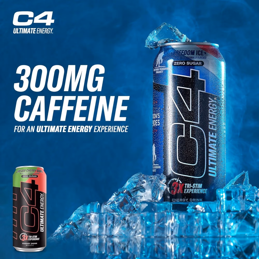 Cellucor C4 Ultimate Energy RTD Limeade Cherry Bomb - 473ml 5