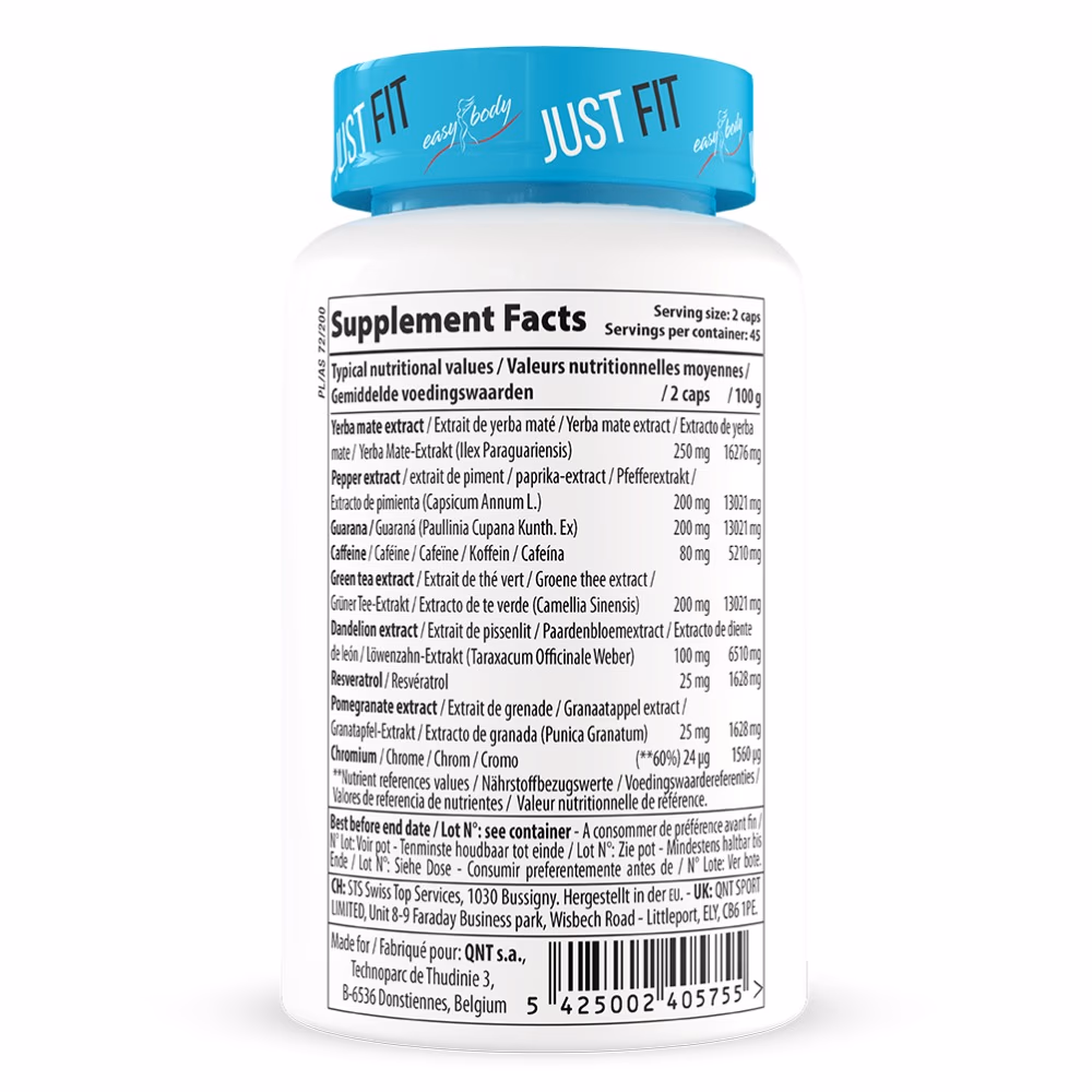 QNT Easy Body Skinny Lipitek - 90 Capsules 3