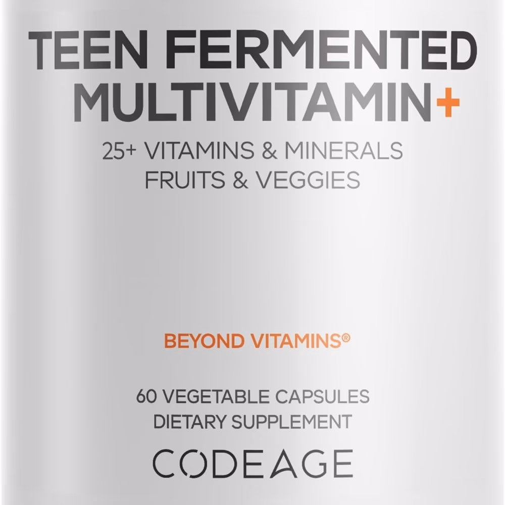 Codeage Teen Fermented Multivitamin+ 60 Caps 4