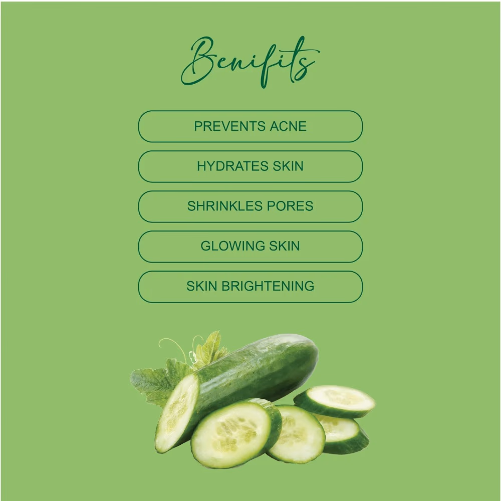 Fruity Beauty Cucumber Face & Body Scrub 521ml 2