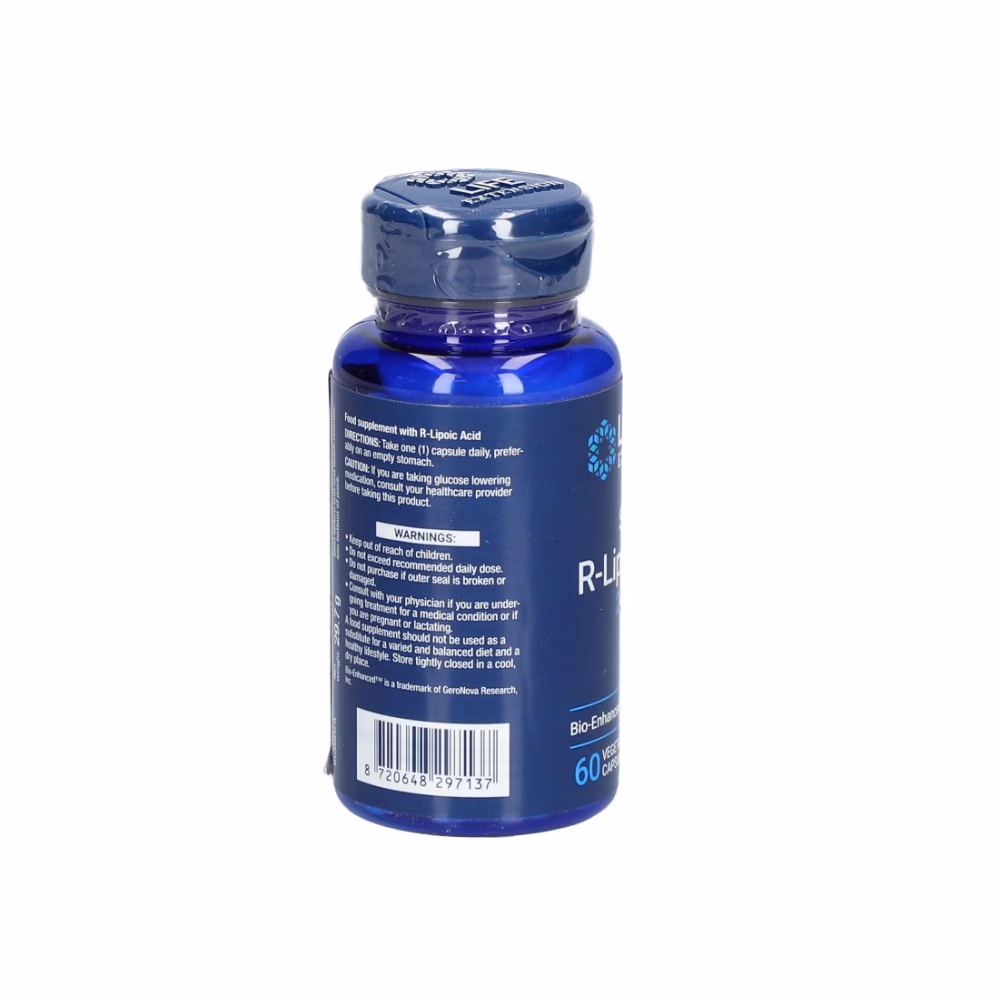 Life Extension Super R-Lipoic Acid – 60 Vegetarian Capsules 2