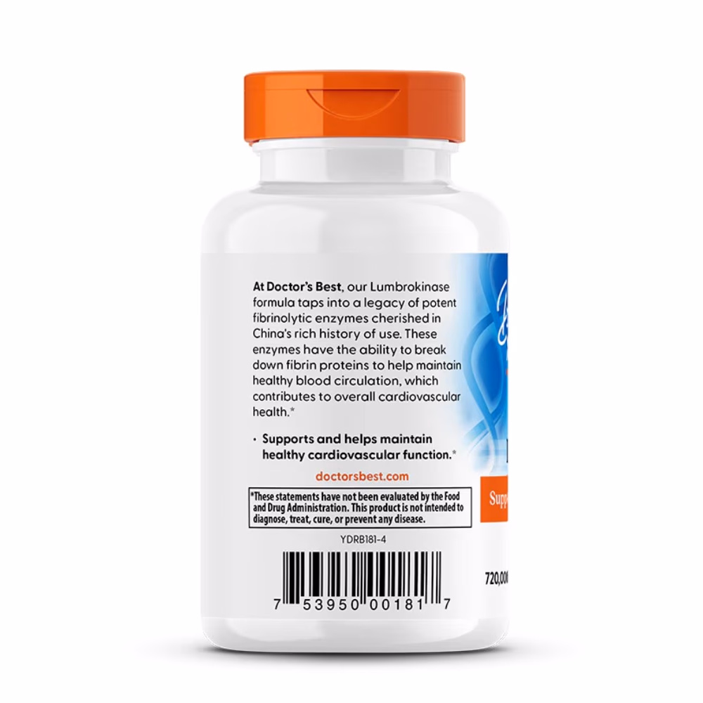 Doctor's Best Lumbrokinase (60caps) 3