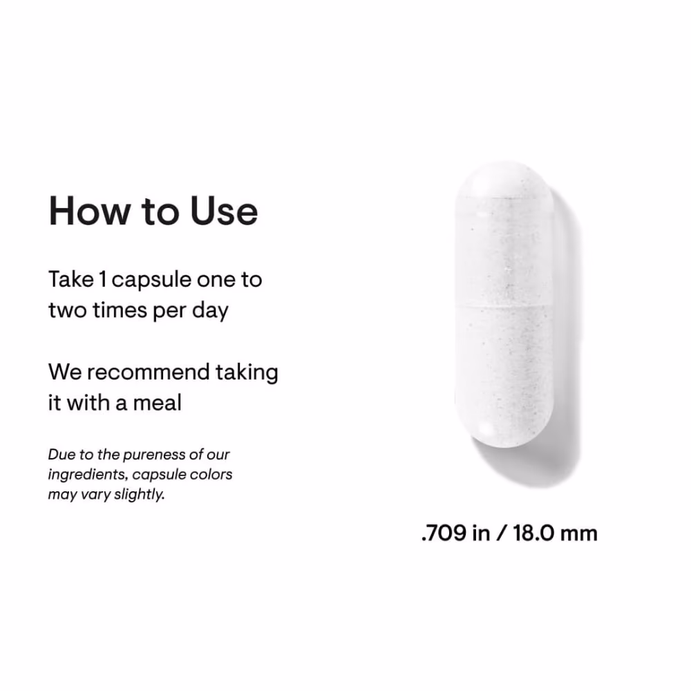 Thorne Zinc Picolinate 30mg - 60 Capsules 3