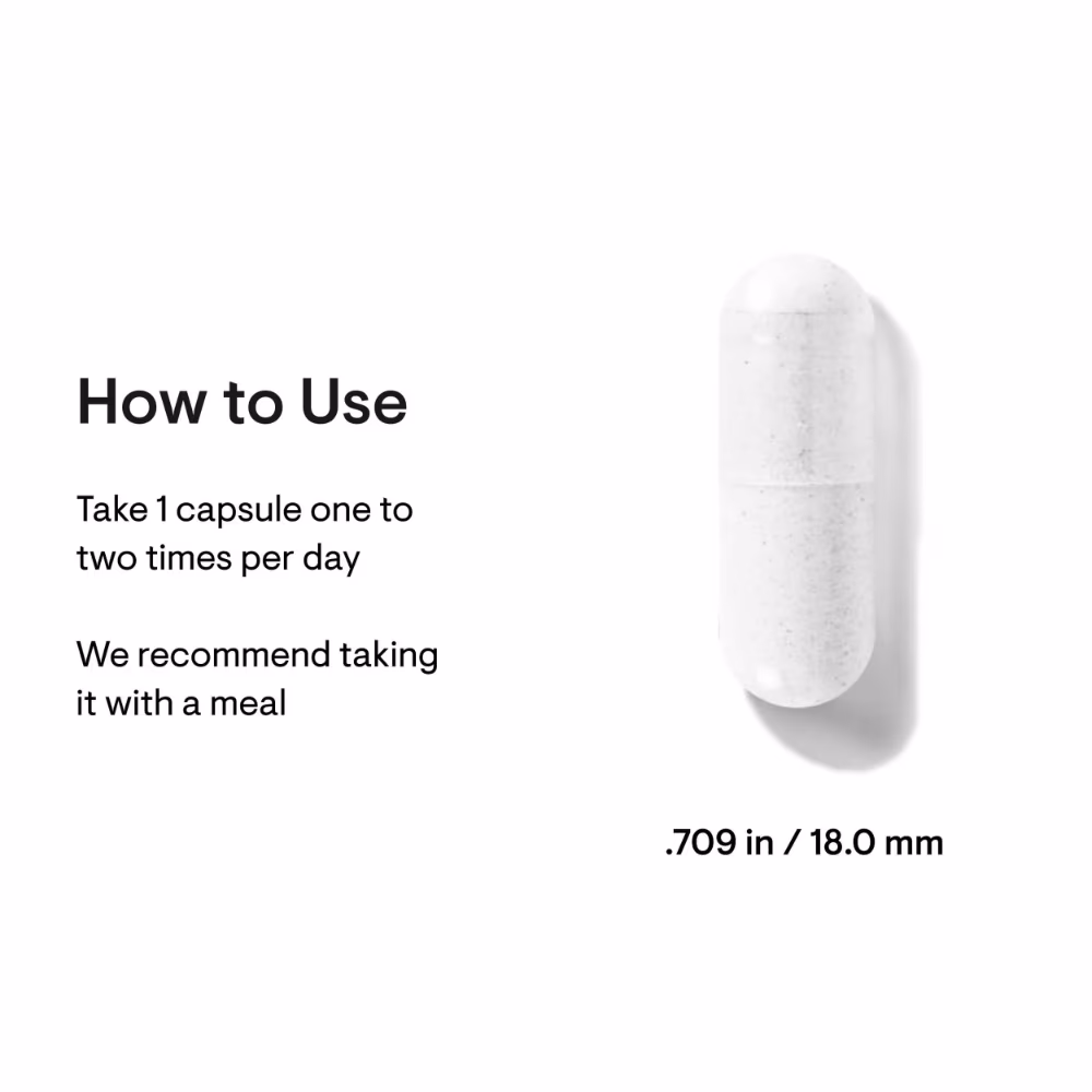 Thorne Zinc Picolinate 30mg - 180 Capsules 3