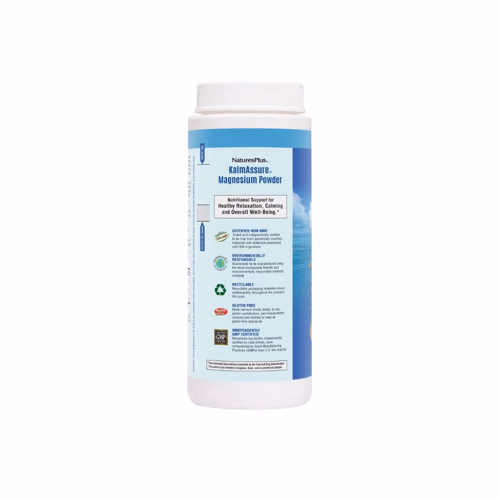 Natures Plus Magnesium Powder Refreshing Pink Lemonade 408g 2