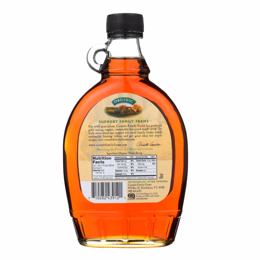 Coombs Family Farms Maple Syrup 354mL 3