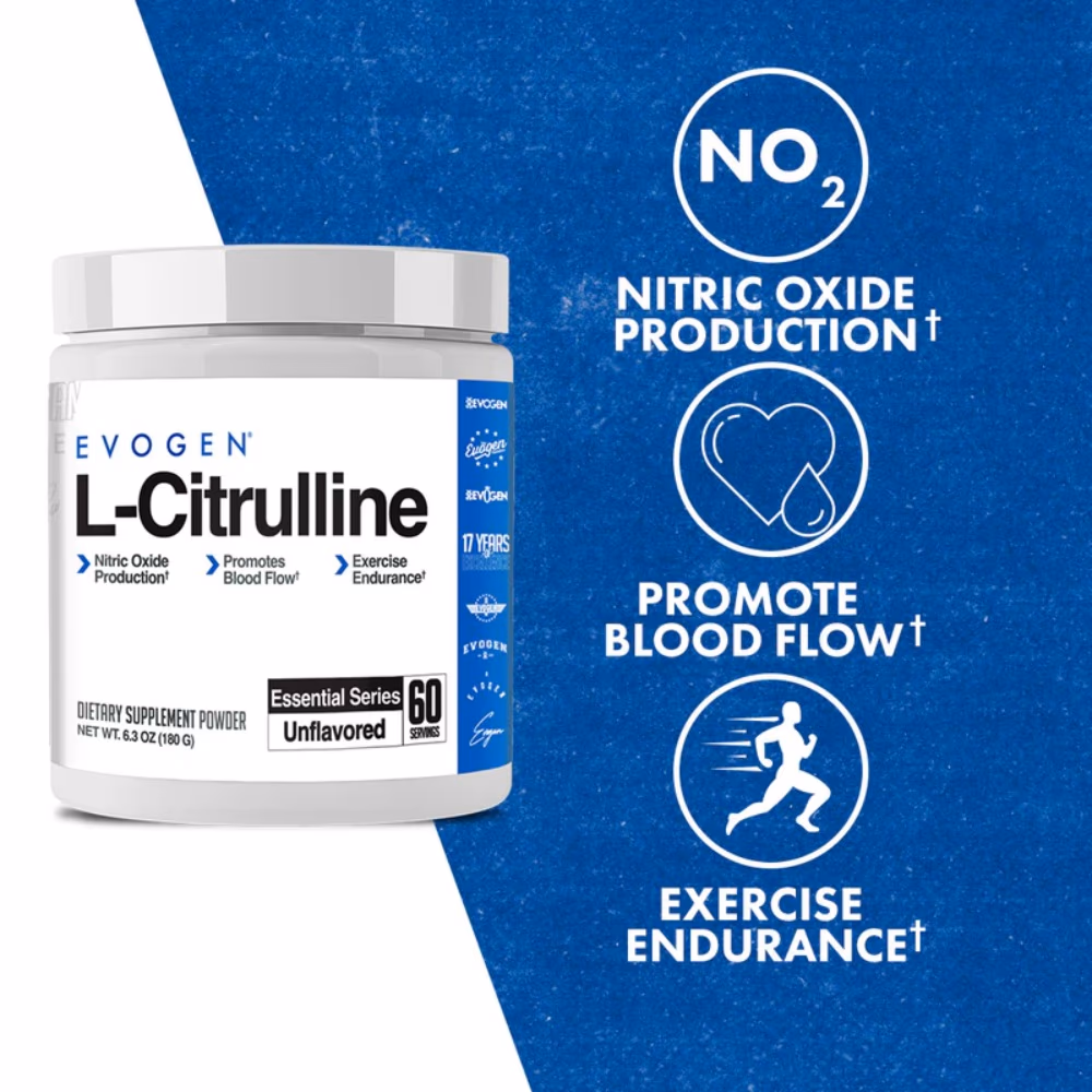 Evogen L-Citrulline Powder Unflavored – 180 g / 60 Servings 3