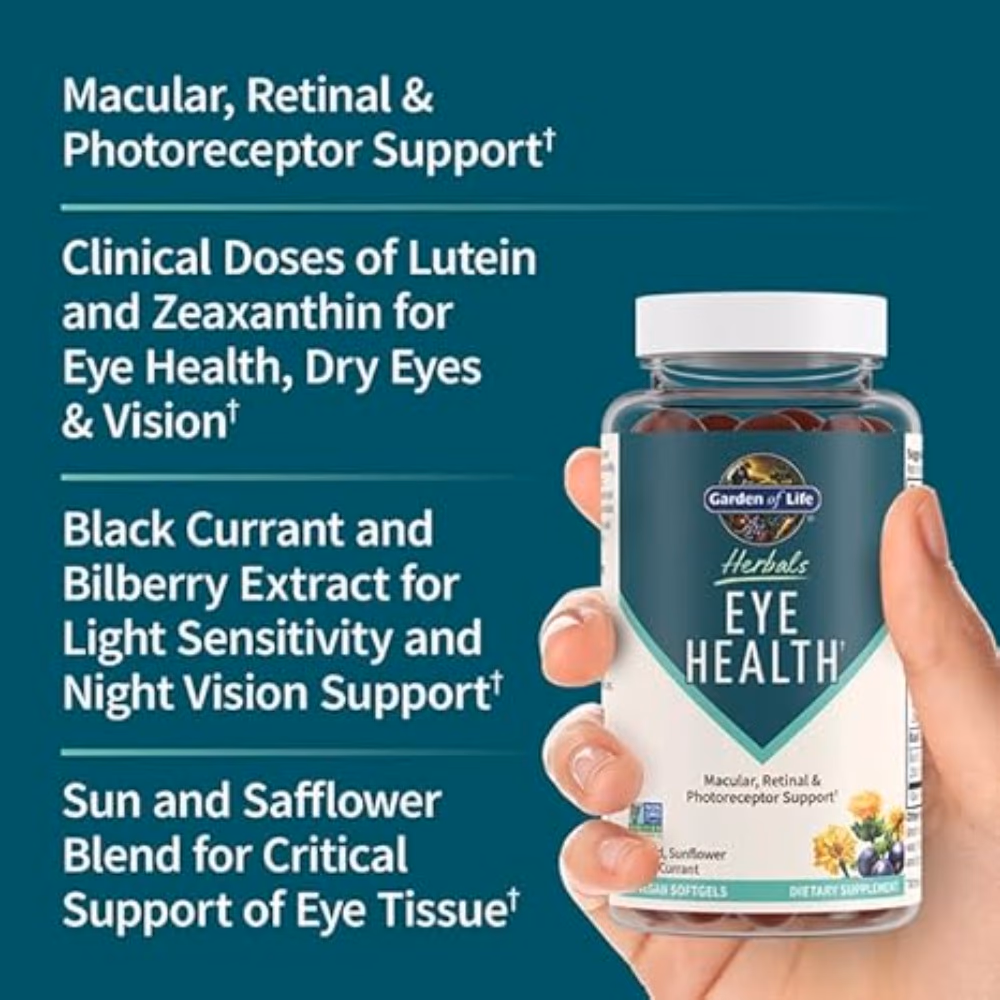 Garden of Life Herbals Eye Health 30 Softgels 4