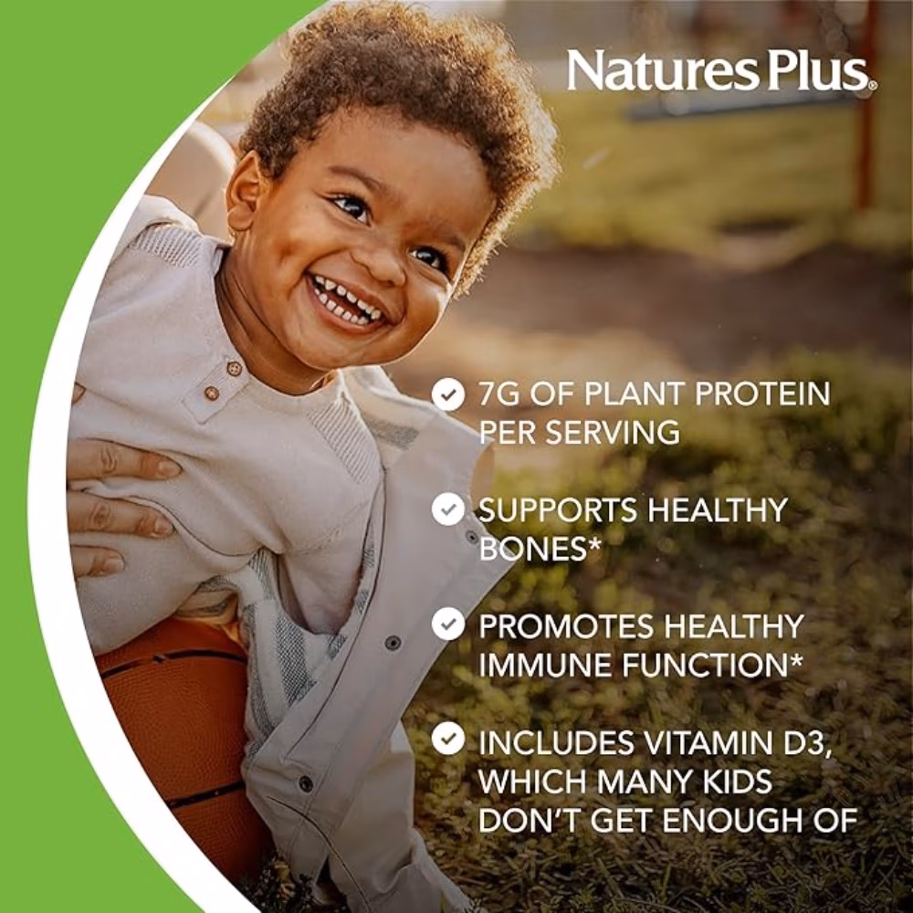 Natures Plus Spiru-Tein Junior 450g Chocolate Flavour 4