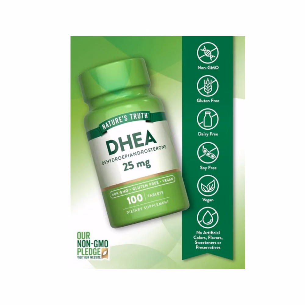 Nature’s Truth DHEA 25mg 100 Tablets 3
