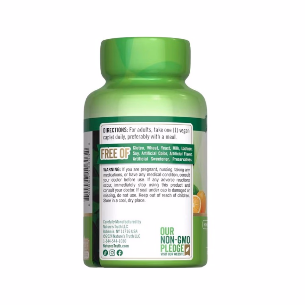 Nature's Truth C 1000mg Plus Wild Rosehips 100 Capsules 4