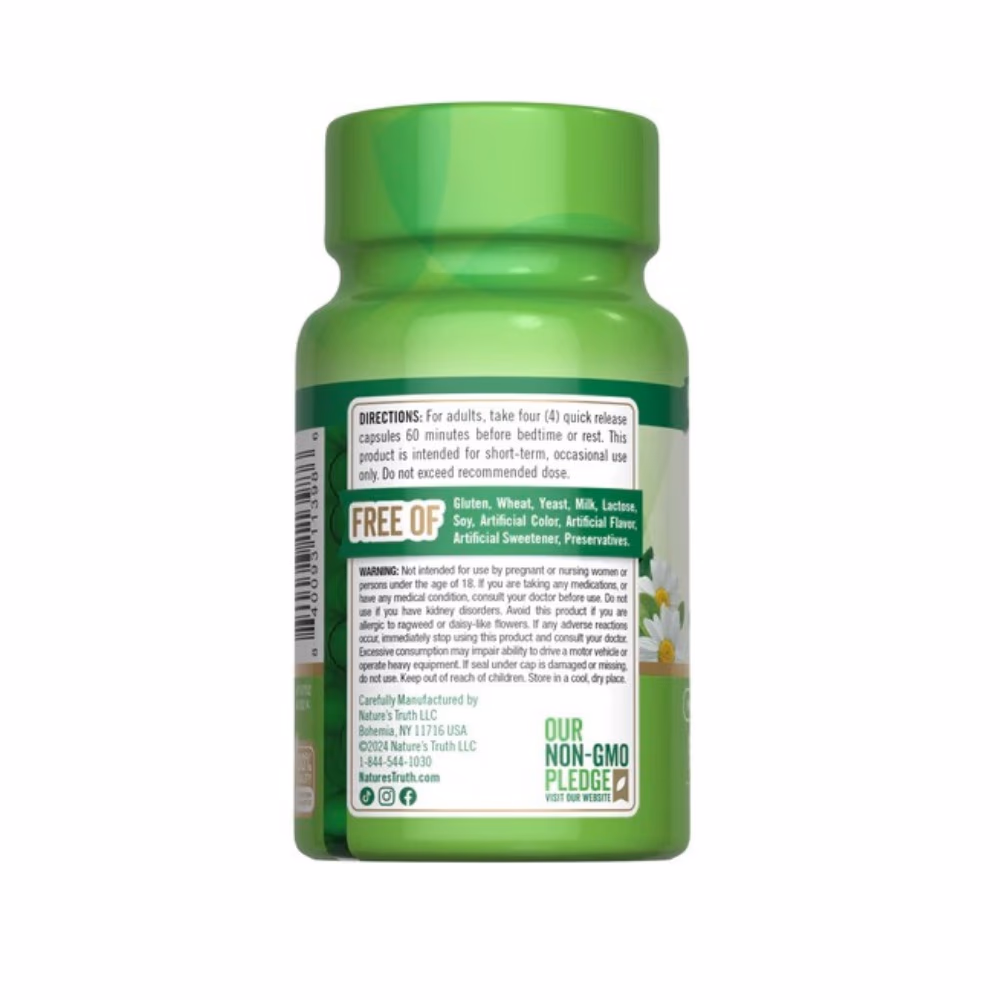 Nature's Truth Calm Caps Plus Passion Flower Chamomile 4