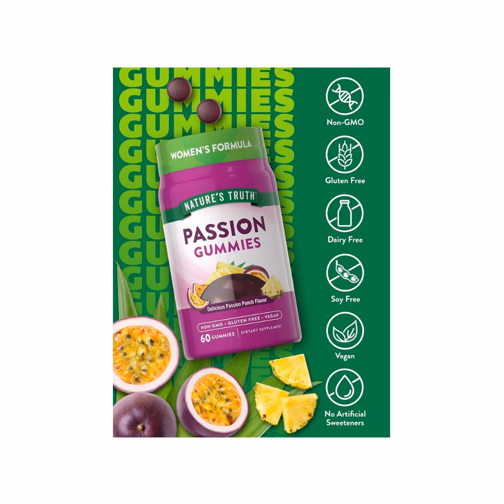 Nature's Truth Passion Gummies 60s 3