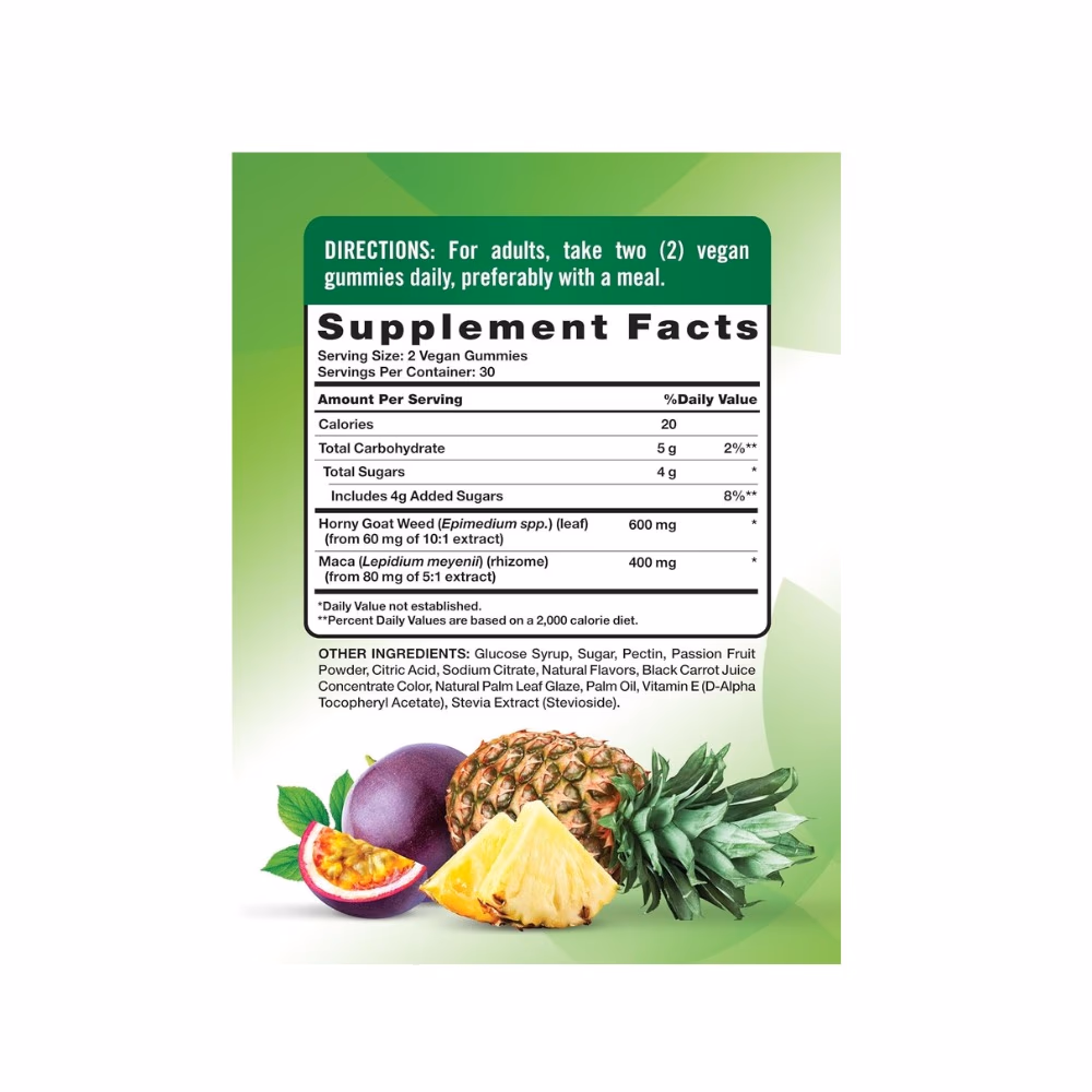 Nature's Truth Passion Gummies 60s 2