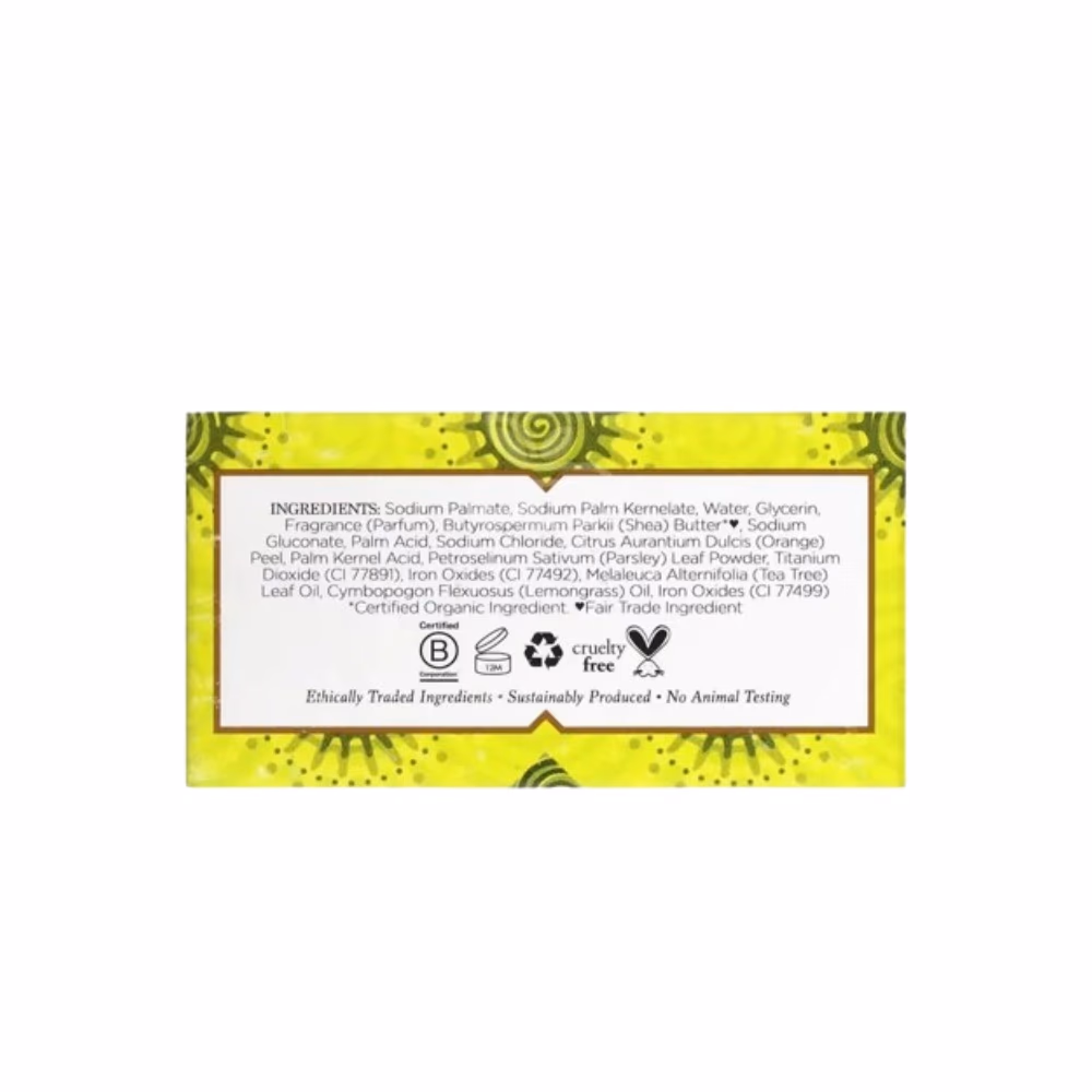 Nubian Lemon Grass & Tea Tree Soap 142g 3