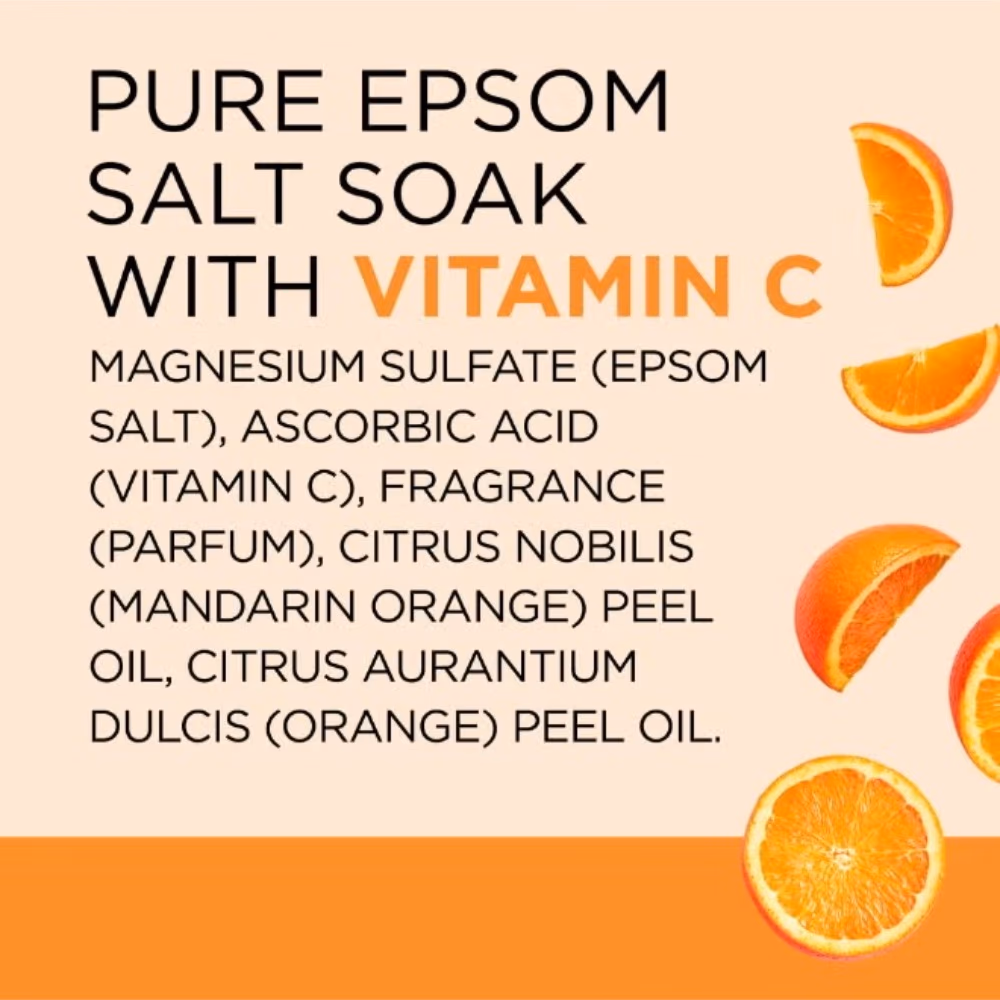 Epsom Bath Salt Glow & Radiance 1.36kg 5