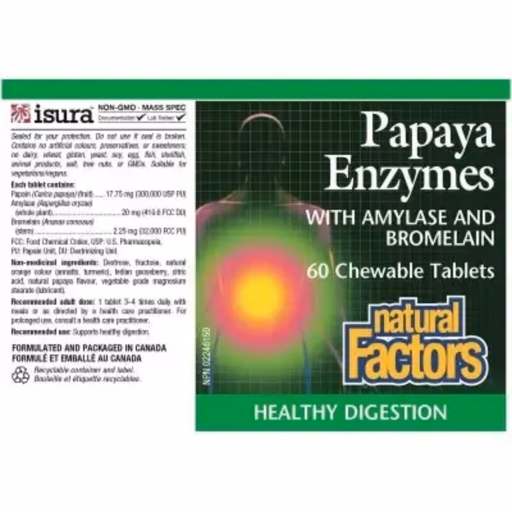 Natural Factors Complete Megazymes 90s 2