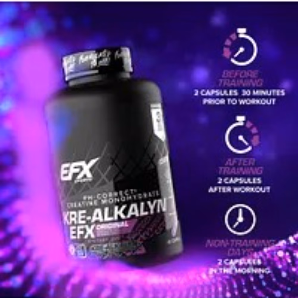 EFX Kre Alkalyn EFX - 120 Capsules 5