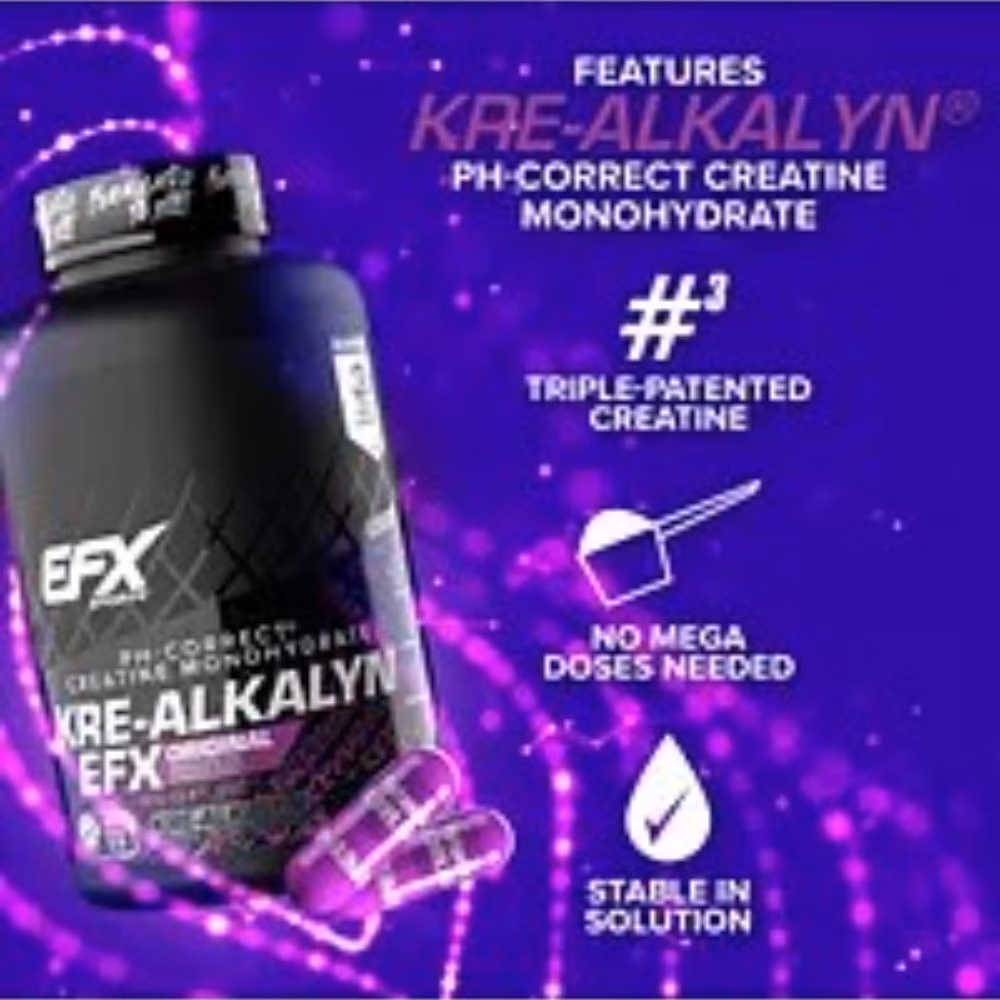EFX Kre Alkalyn EFX - 120 Capsules 3