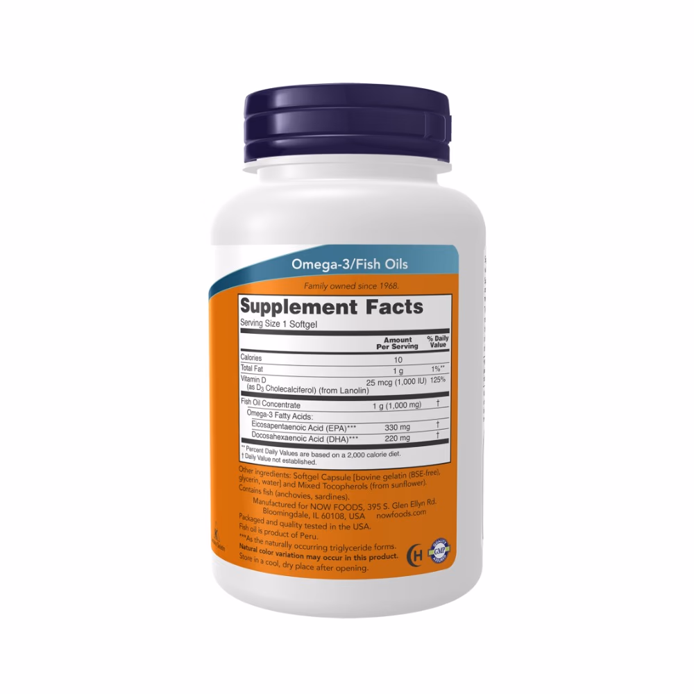 Now Tri-3D Omega 90 Softgels 4