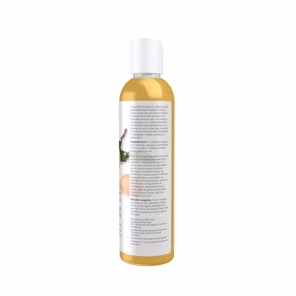 NOW Tranquil Rose Massage Oil 118ml 5