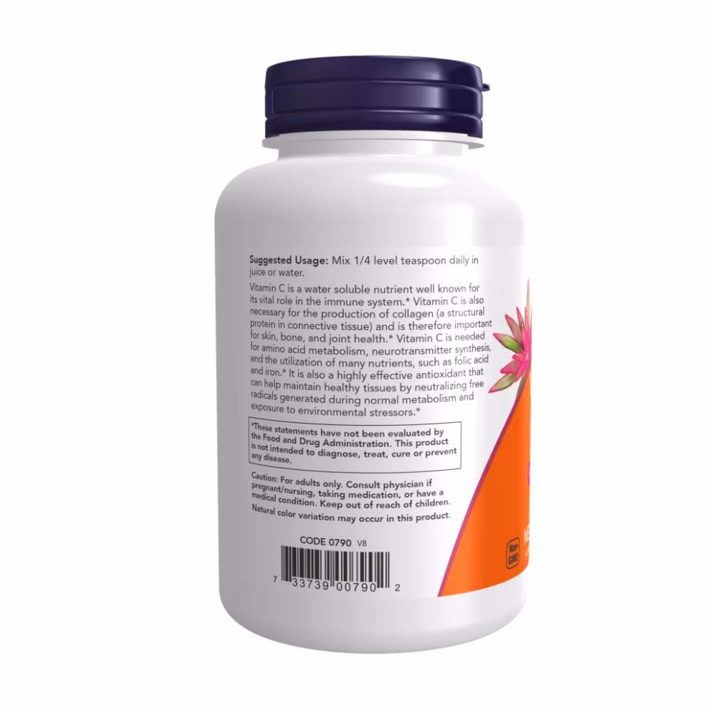 Now Vitamin C Crystals Powder 3