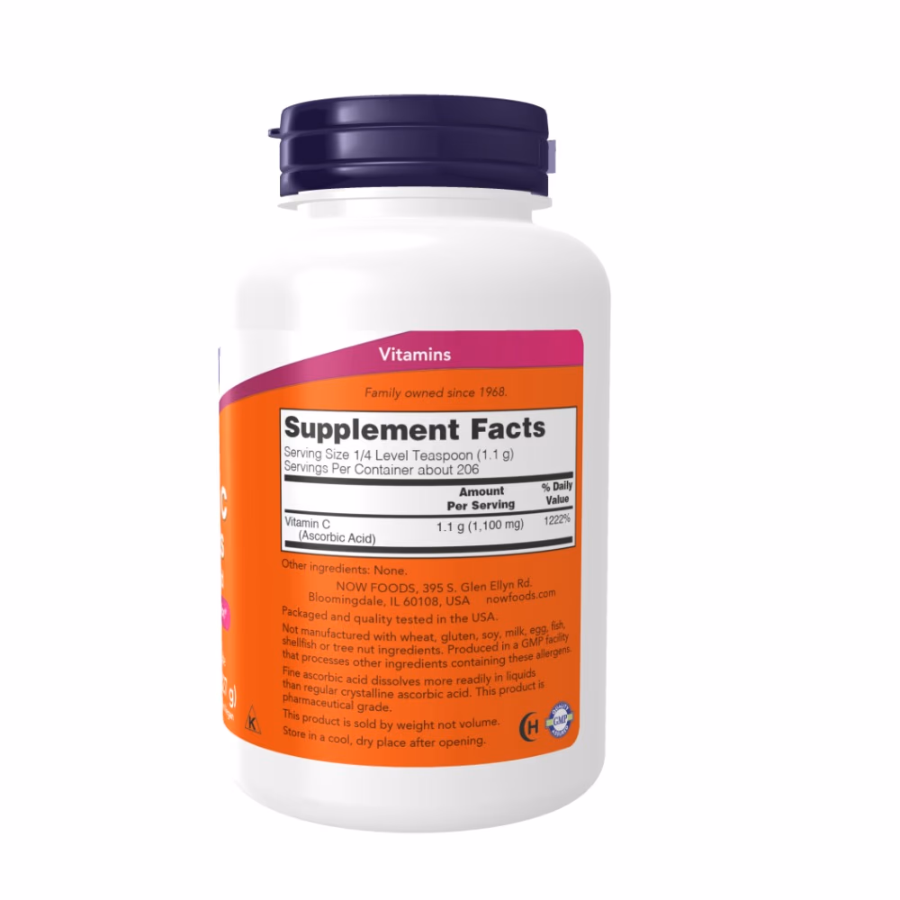 Now Vitamin C Crystals Powder 2