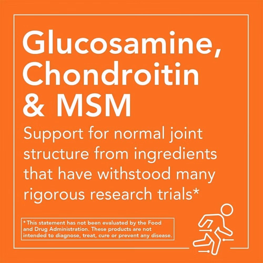 Now Glucosamine & Chondroitin with MSM 90 Capsules 4