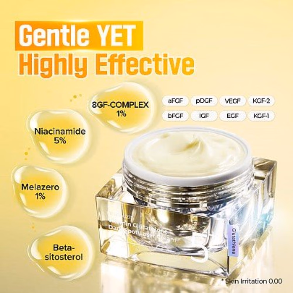 Numbuzin Vitamin Glutathione Dark Spot Laser Cream 50ml 3