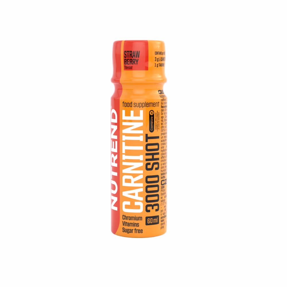 Nutrend Carnitine 3000 Shot Strawberry 60ml- 20 Servings 4