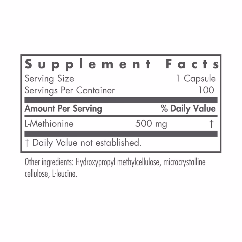 Nutricology L-Methionine V-Capsule 100s 5