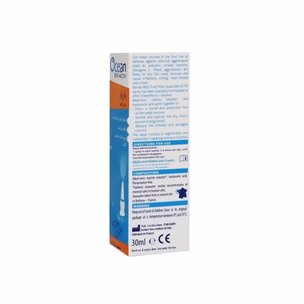 Ocean Bio Actif Barrier Multi-Action Nasal Spray 30ml 3
