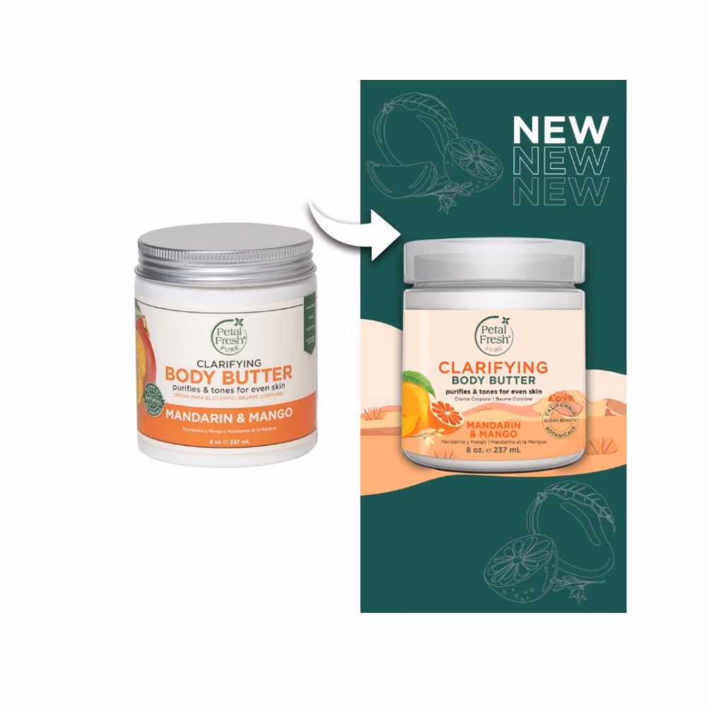 Petal Fresh Body Butter Mandarin & Mango 237ml 2