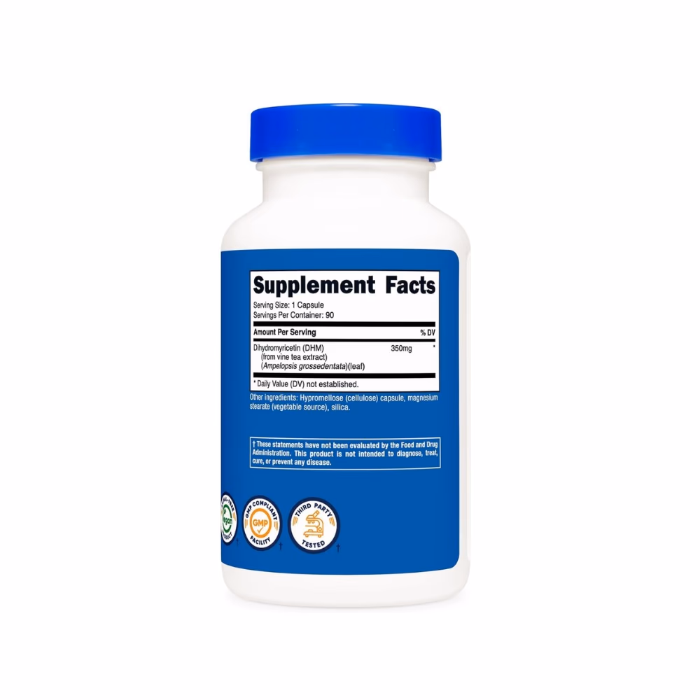 Nutricost DHM 350mg Capsules 90s 5