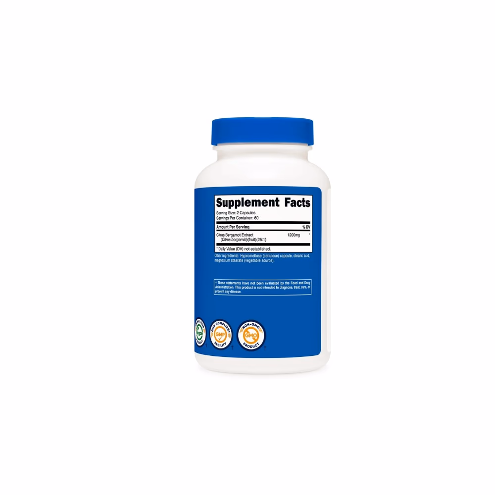 Nutricost Bergamot 1200mg 120 Caps 3