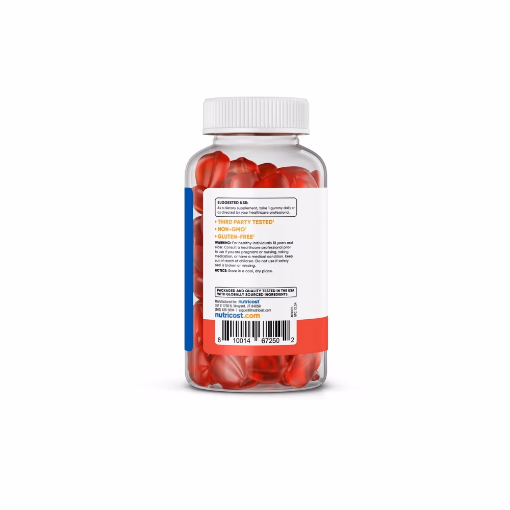 Nutricost Apple Cider Vinegar 500mg Gummies 60s 3