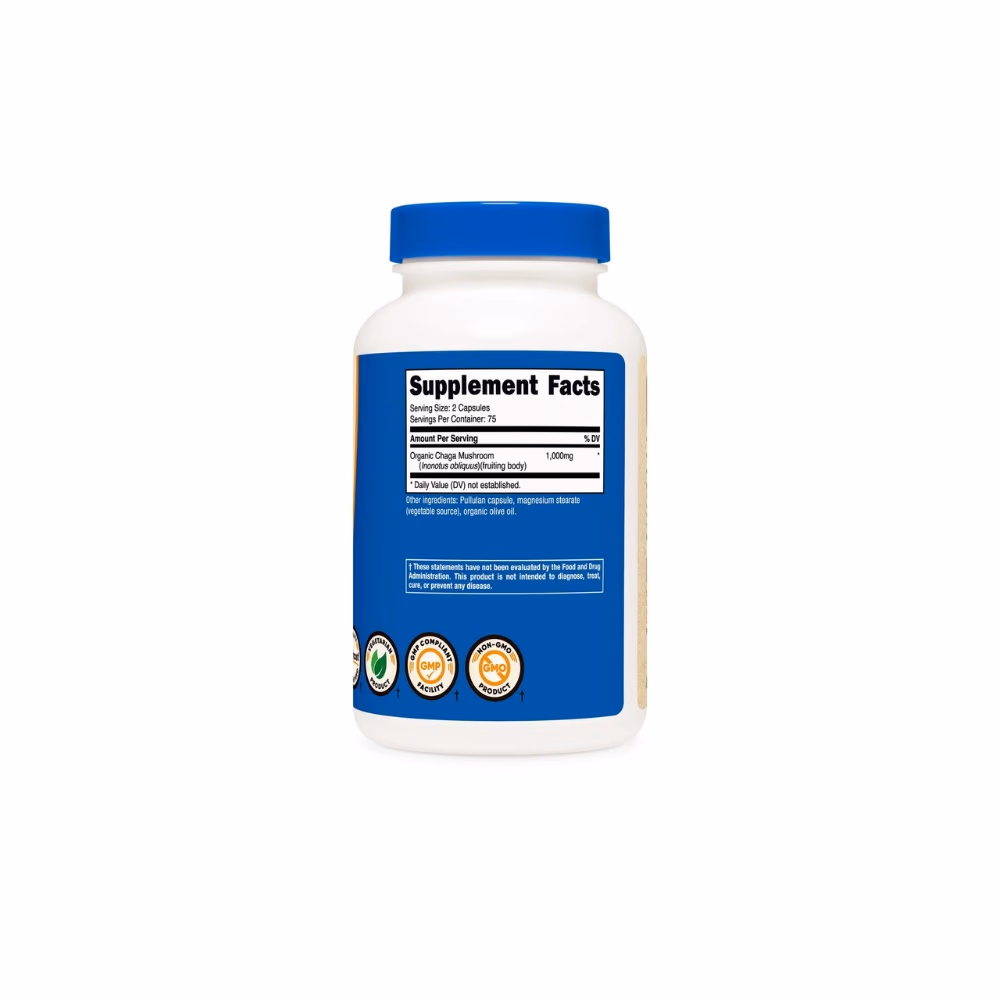 Nutricost Chaga Mushroom Cap 150s 2