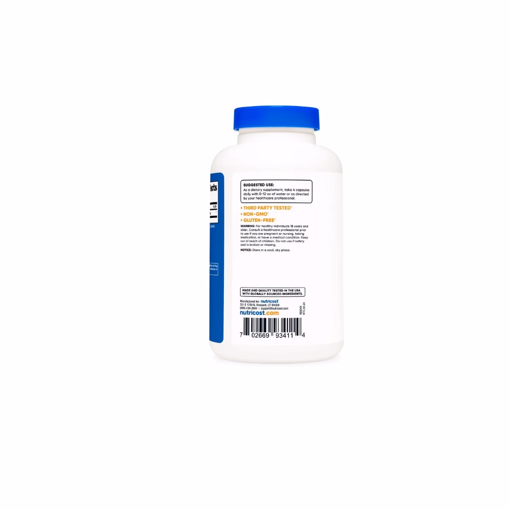 Nutricost D-Aspartic Acid 3000mg 180 Caps 2
