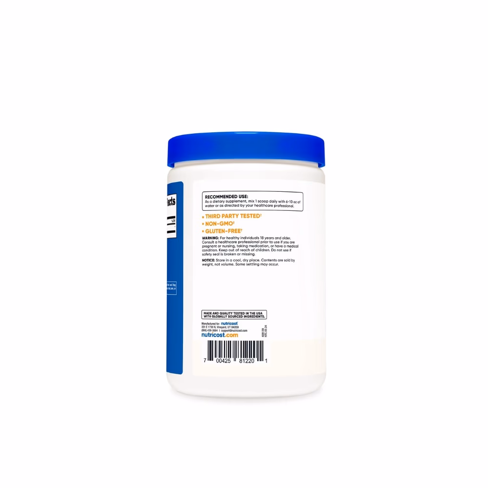 Nutricost D-Aspartic Acid 3000mg Unflavoured 300g 3
