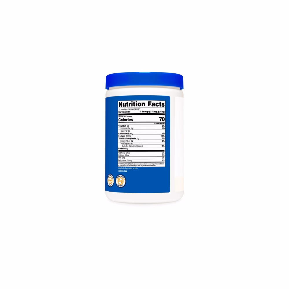 Nutricost Egg White Powder Unflavored 454g 2