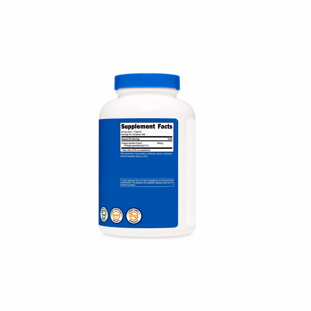 Nutricost Fadogia Agrestis 600mg Cap 240s 3