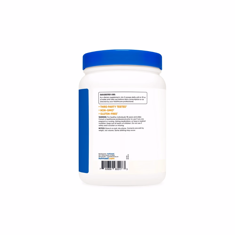 Nutricost Lactose Powder Unflavored 500g 3