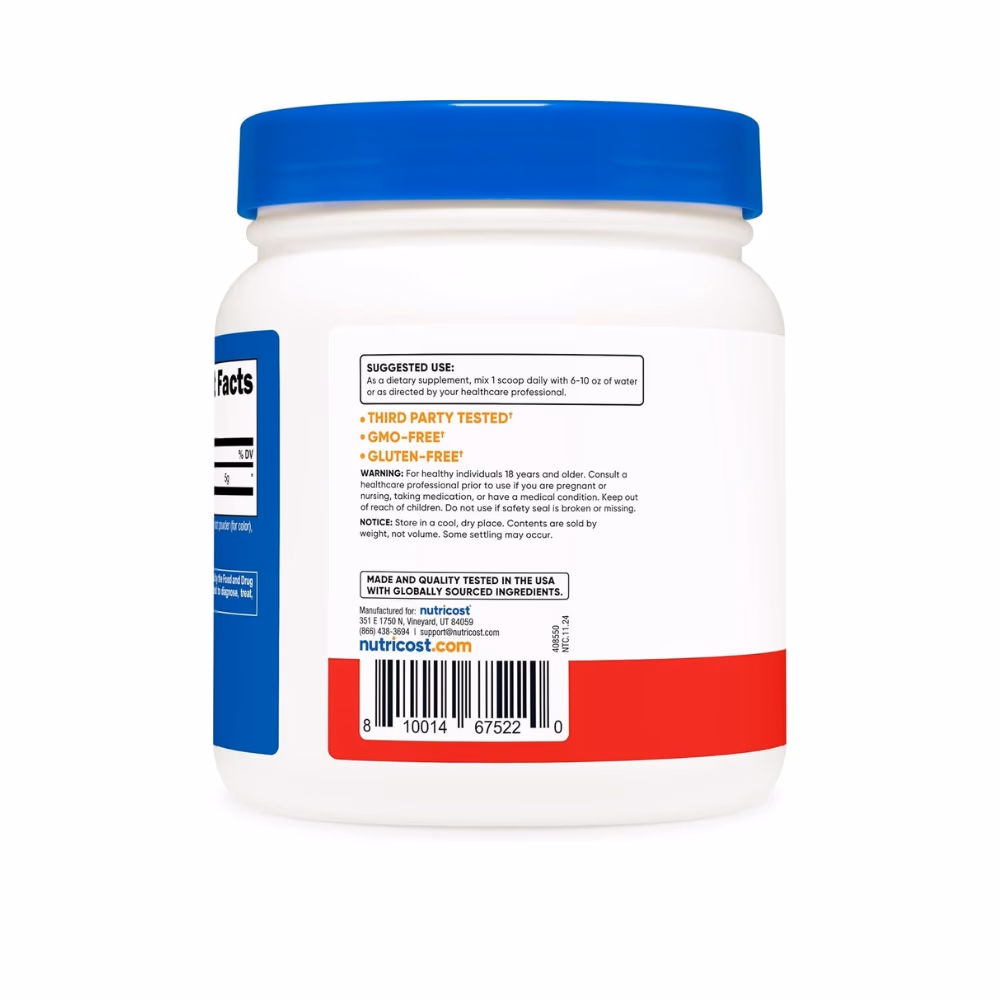 Nutricost L-Glutamine Fruit Punch 500g 2