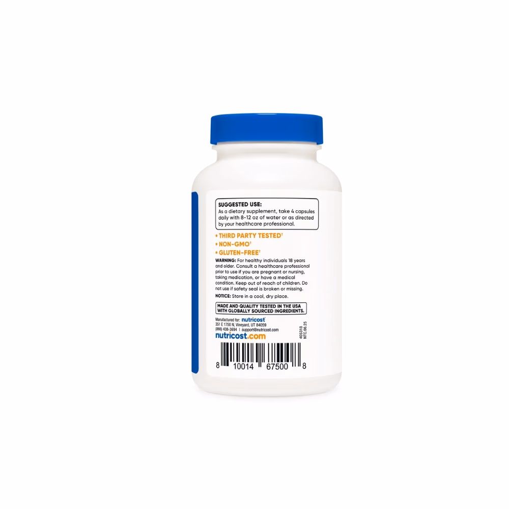 Nutricost L-Leucine 2000mg- 120 Capsule 2