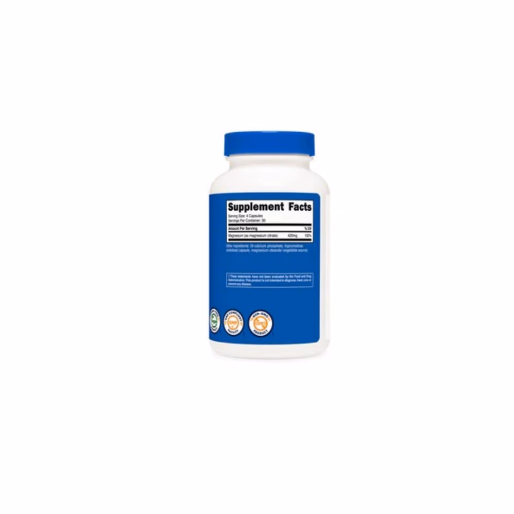 Nutricost Magnesium Malate 2100mg 180 Caps 3