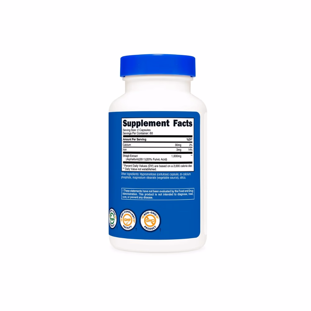 Nutricost Shilajit 1000mg Capsule 120s 3