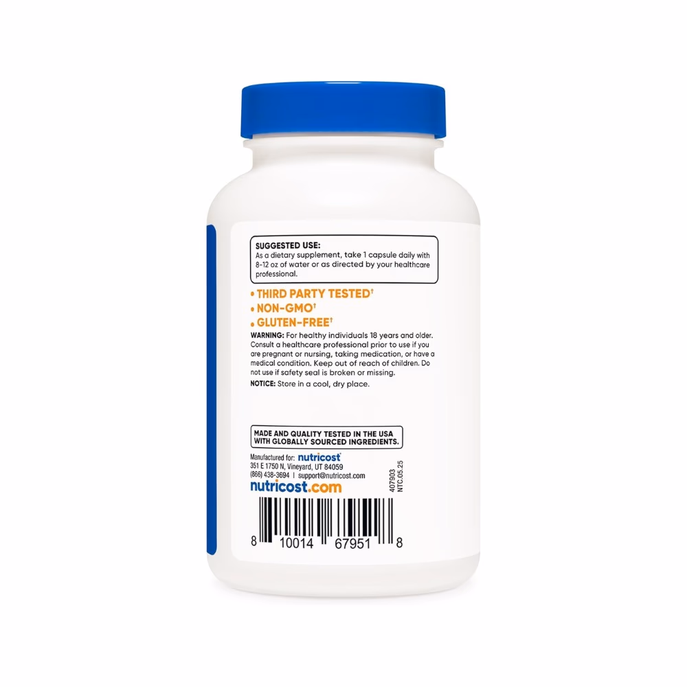 Nutricost TMG 750mg Caps 120s 3
