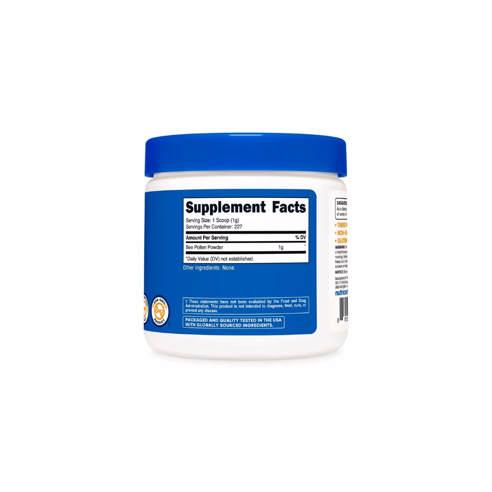 Nutricost Bee Pollen Powder Unflavoured 227g 2