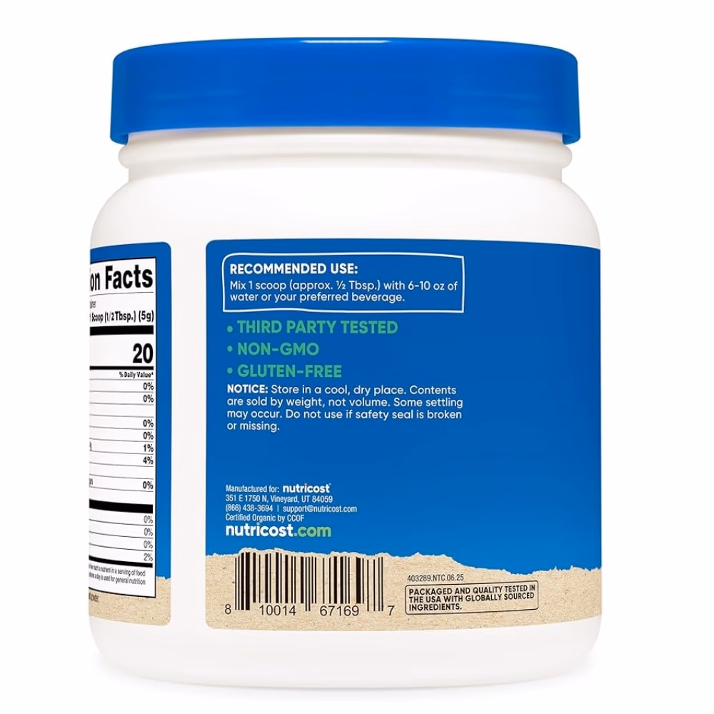  Nutricost Organic Beet Root Powder Unflavored- 454gm 4