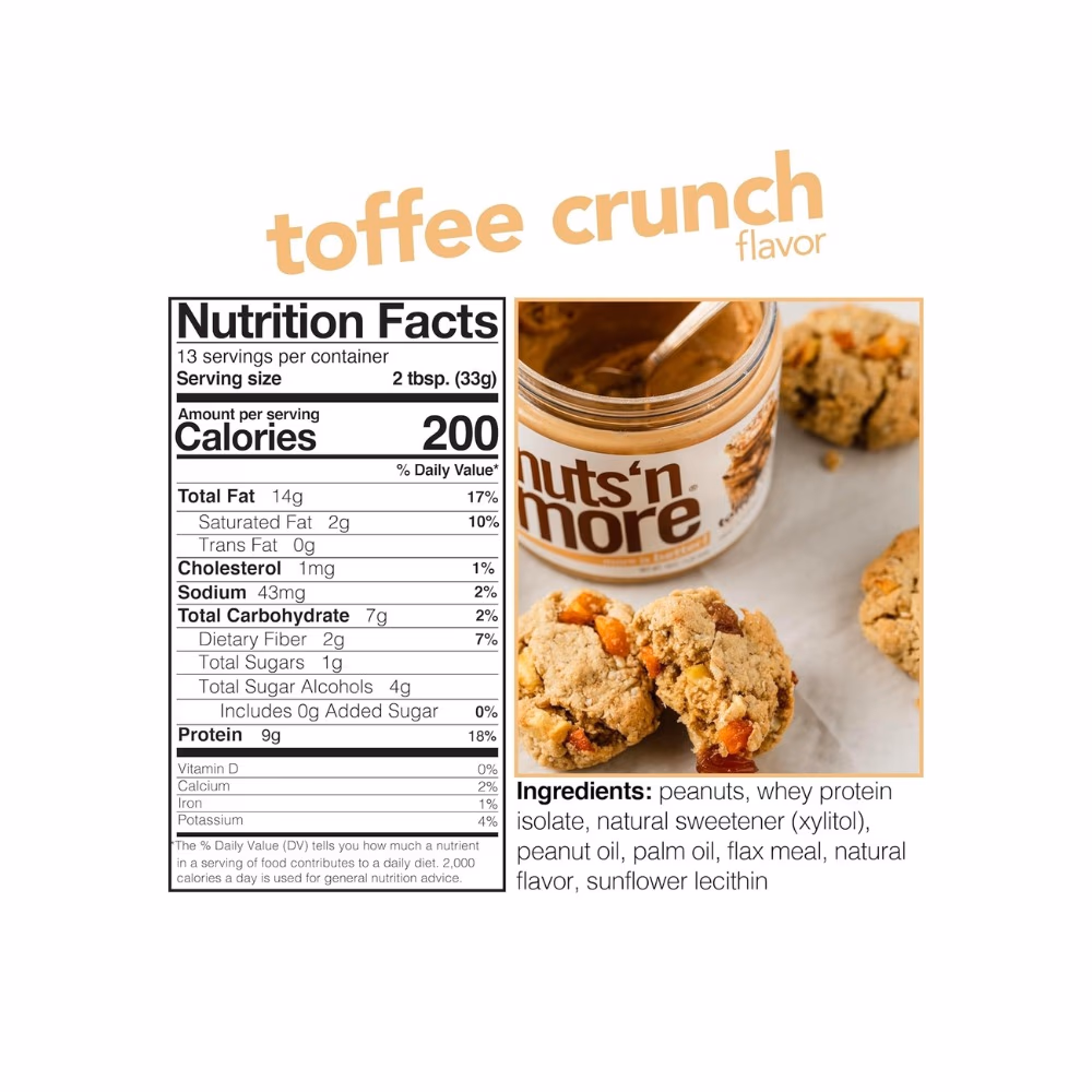 Nuts 'N More Toffee Crunch 454GM 5
